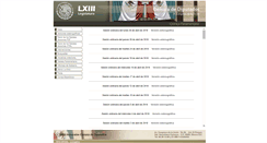 Desktop Screenshot of cronica.diputados.gob.mx